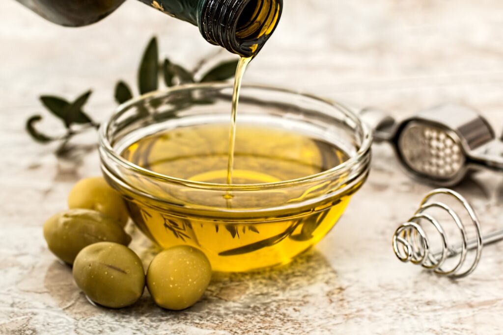 Aliment hypercalorique : huile d'olive